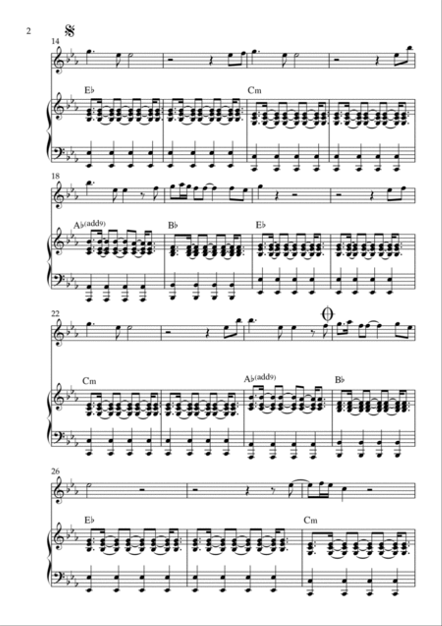 I'm Alive Violin Solo scores gallery preview page 2