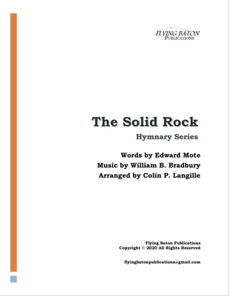 The Solid Rock Unison Choir scores gallery preview page 1