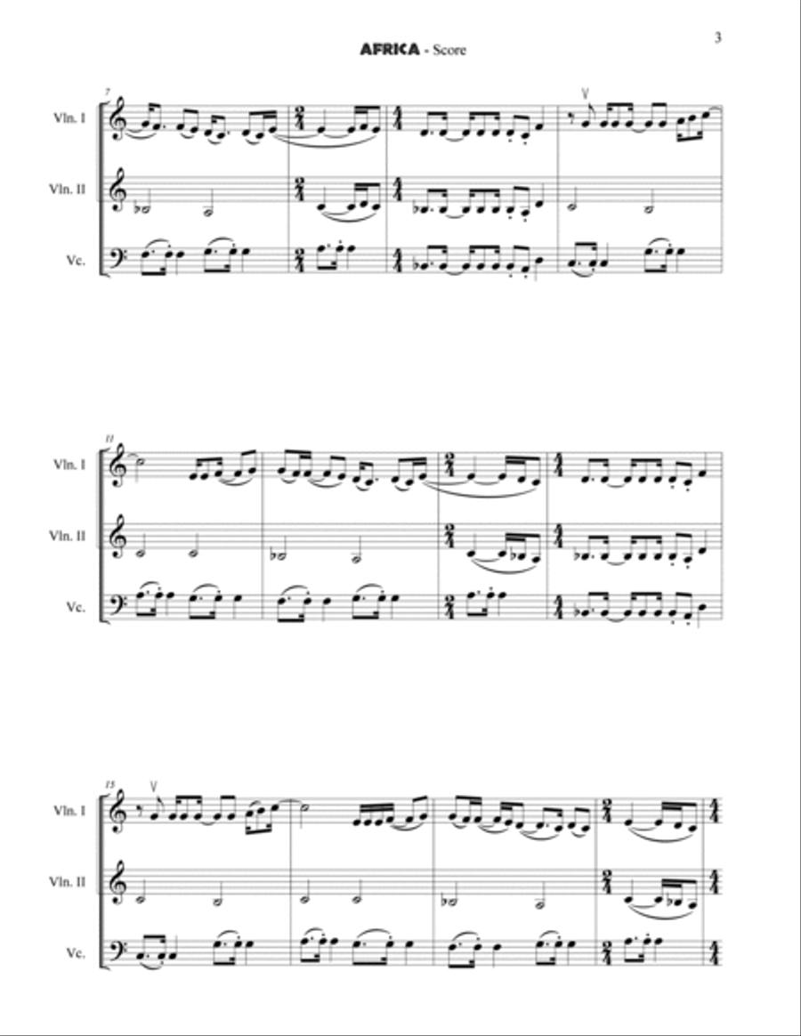 Africa String Trio scores gallery preview page 3