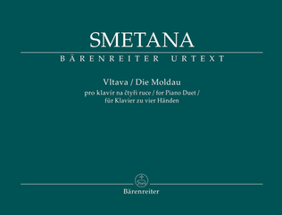 Book cover for Vltava for Piano Duet