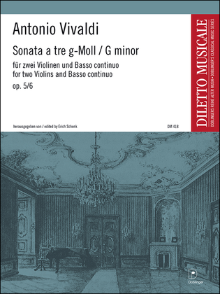 Sonata a tre g-moll op. 5 / 6