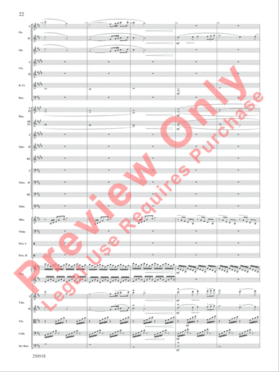 Concert Suite from Harry Potter and the Goblet of Fire Concert Band scores gallery preview page 23