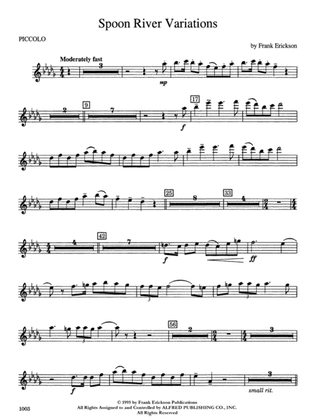 Spoon River Variations: Piccolo