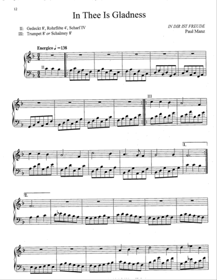 Music for Manuals - General and Fall Festivals Organ scores gallery preview page 5