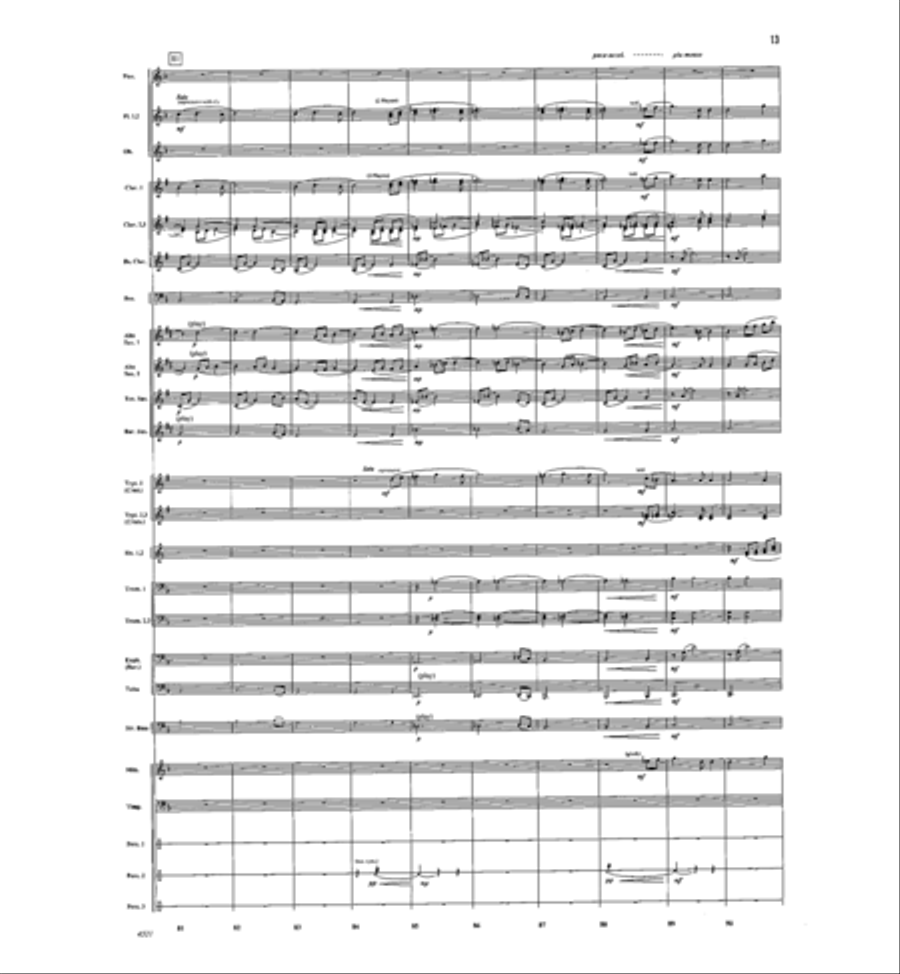 Hopetown Holiday Concert Band scores gallery preview page 13