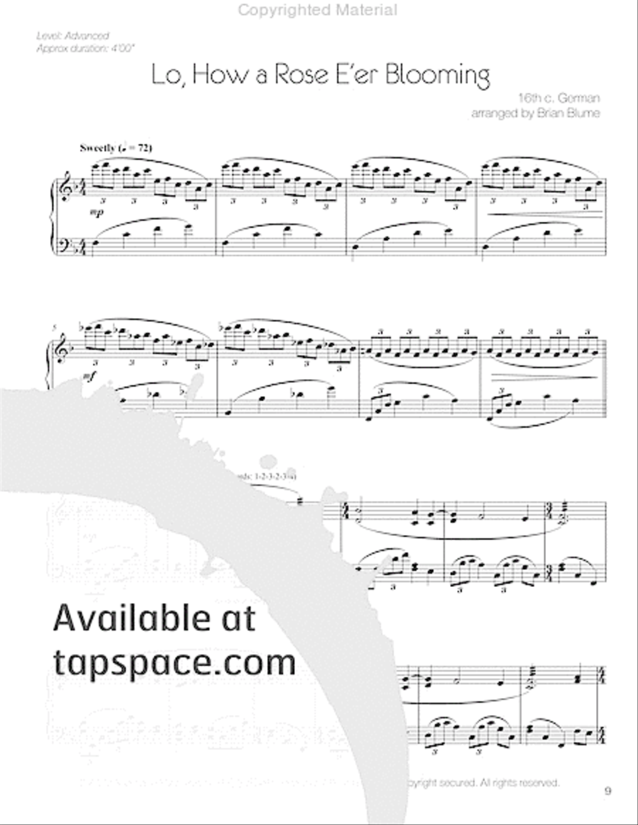 Winterludes Marimba scores gallery preview page 12