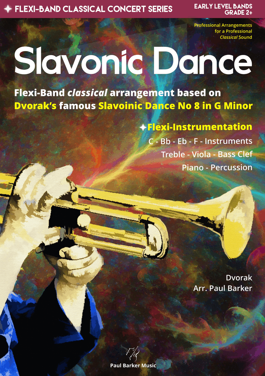 Slavonic Dance No 8 (Flexible Instrumentation) Concert Band scores gallery preview page 1