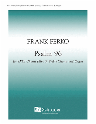 Psalm 96 (choral score)
