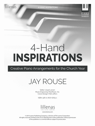 Book cover for 4-Hand Inspirations