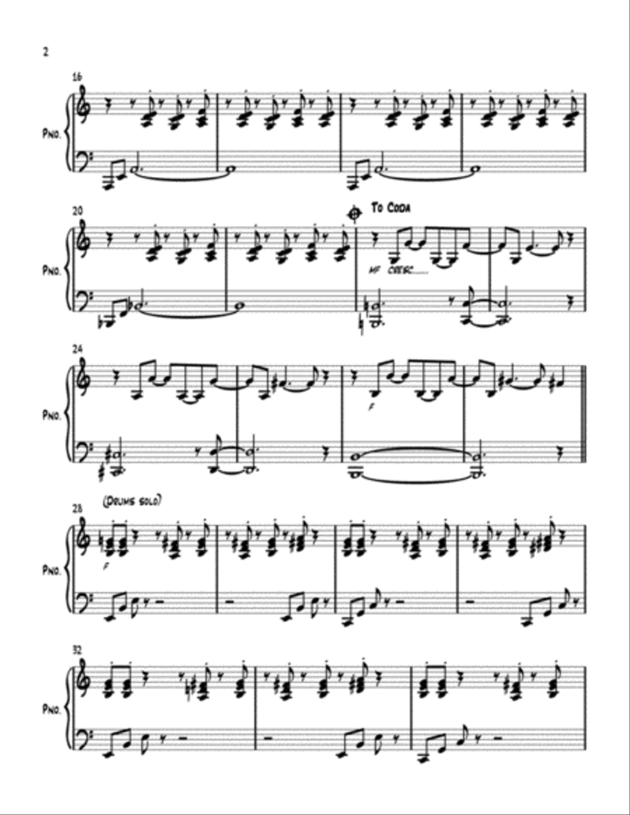 OY! OY! Jazz Ensemble scores gallery preview page 2