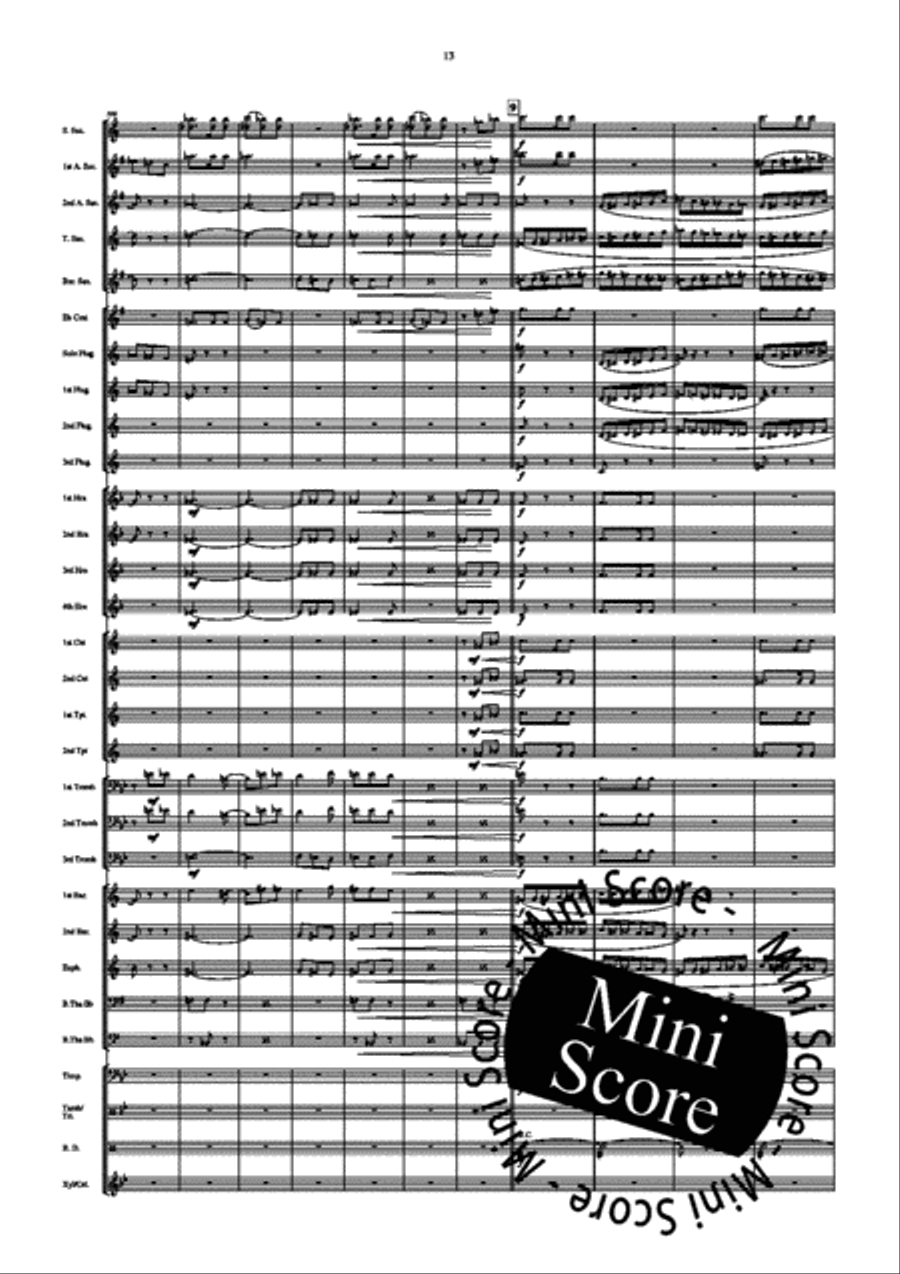 Images D'Ete Concert Band scores gallery preview page 15