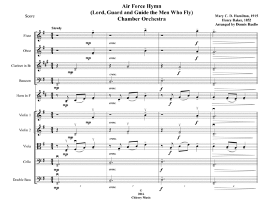 Air Force Hymn ('Lord,Guard and Guide