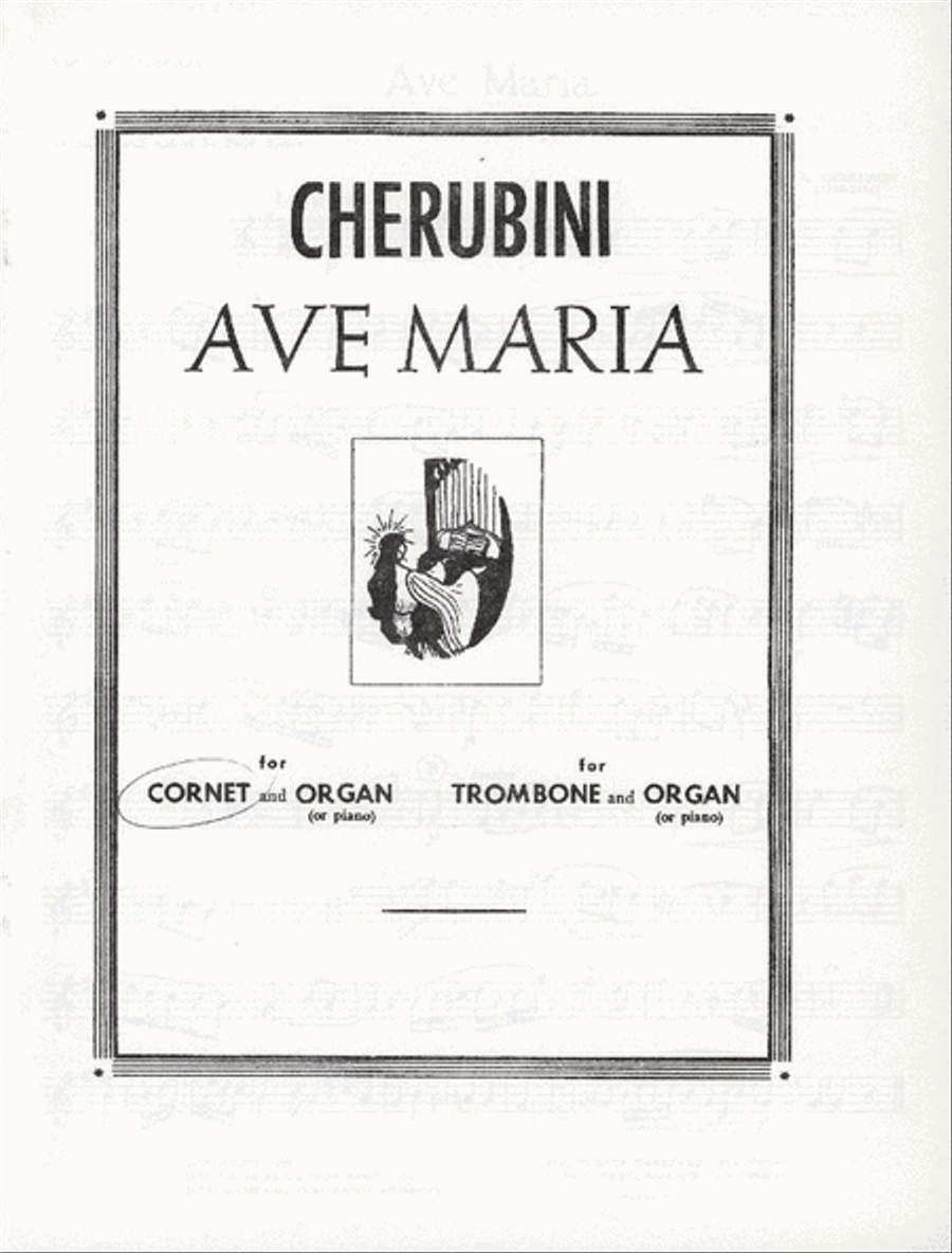 Ave Maria Ave Maria Trumpet Solo scores gallery preview page 1