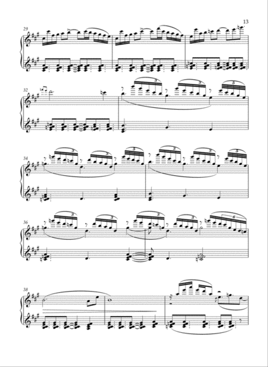 Firefly Piano Solo scores gallery preview page 3