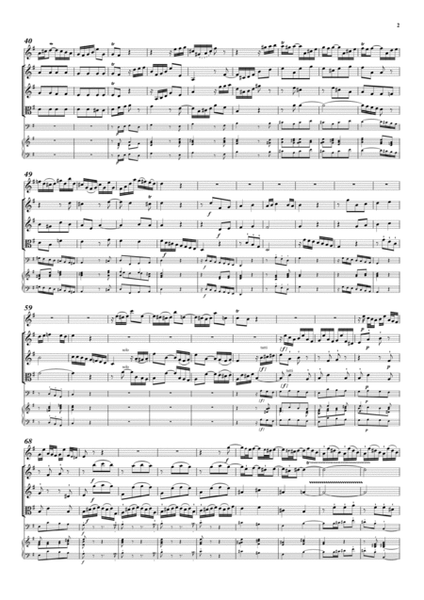 Bach - Italian Concerto, Bwv-971. Reconstruction as Oboe & orchestra concert - Score Only image number null