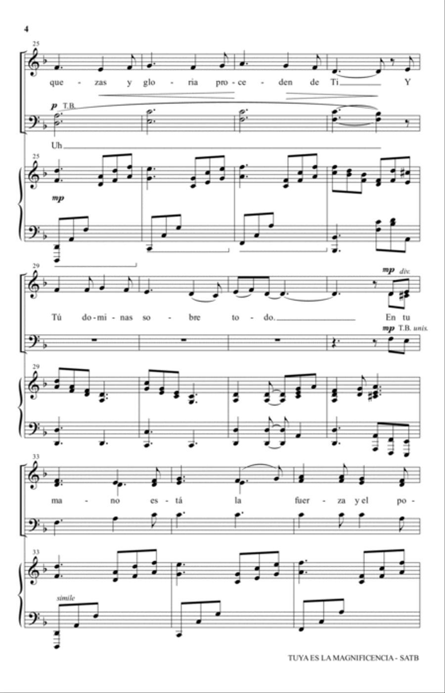 Tuya es la magnificencia Voice scores gallery preview page 3