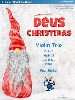 Book cover for Deus Christmas [Violin Trio]