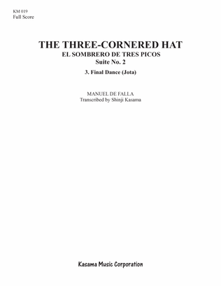 The Three-Cornered Hat (El sombrero de tres picos) Suite No.2: 3. Finale Dance (8/5 x 11)