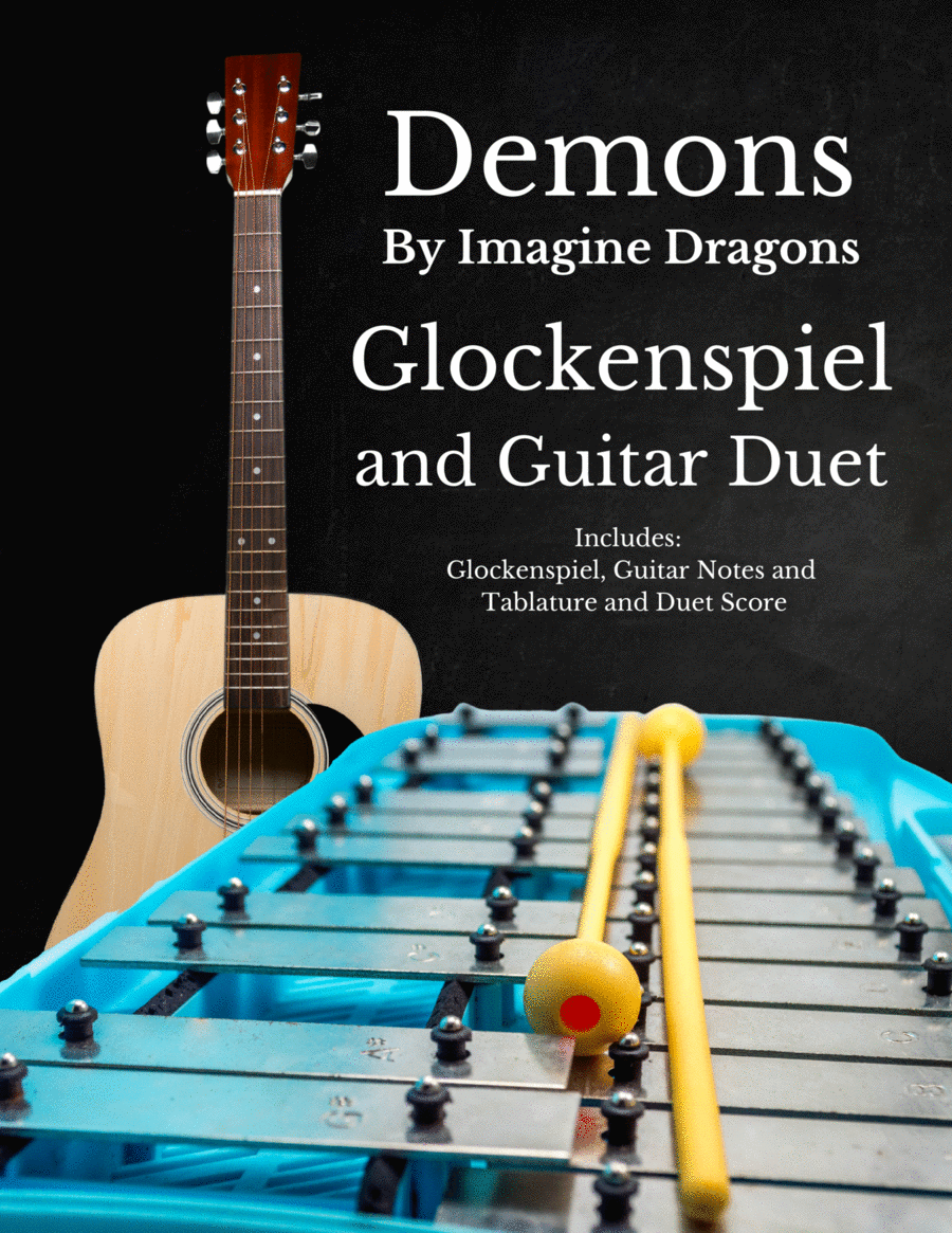 Demons Guitar scores gallery preview page 1