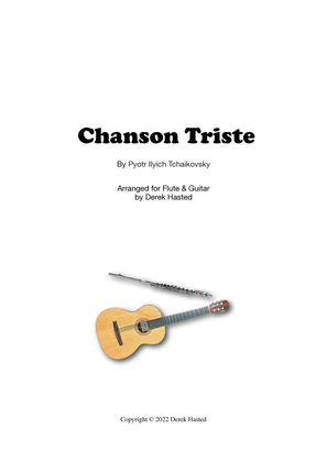 Chanson Triste (Tchaikovsky) - flute & guitar duet