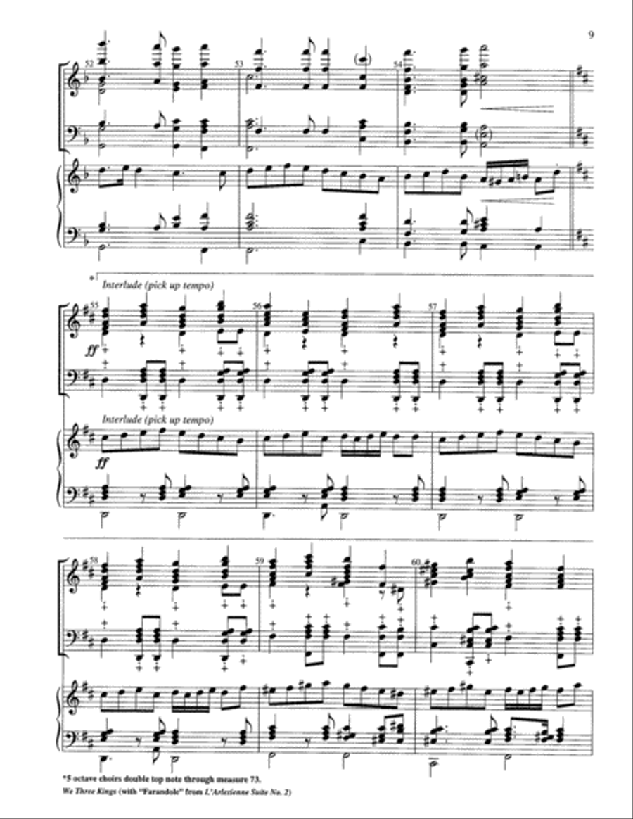 We Three Kings Orchestra scores gallery preview page 18