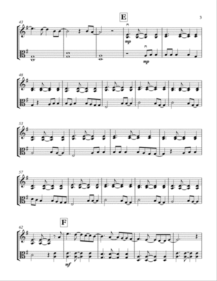 All Of Me String Duet scores gallery preview page 4