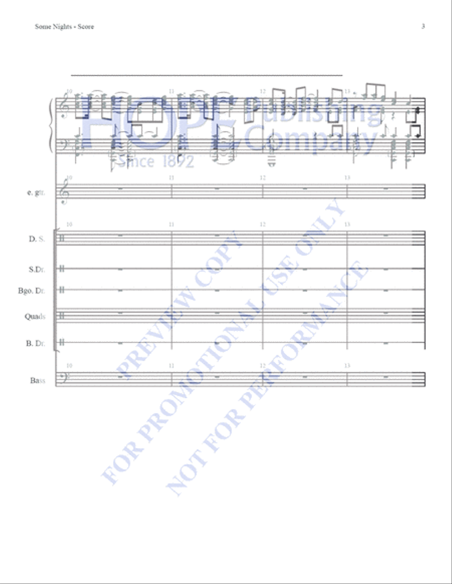 Some Nights Some Nights 5-Octaves scores gallery preview page 5