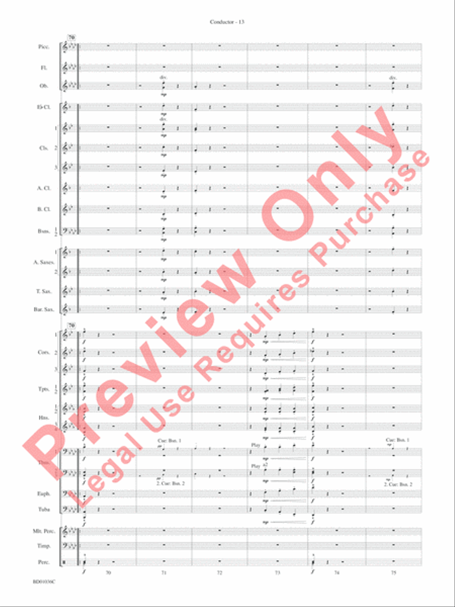 Fiddle-Faddle Concert Band scores gallery preview page 15