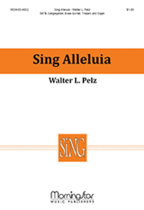Book cover for Sing Alleluia (Choral Score)