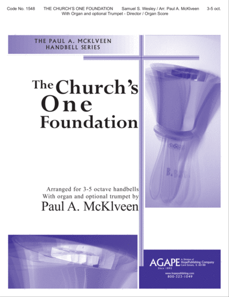 The Church's One Foundation Handbell Choir scores gallery preview page 1