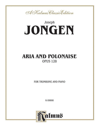 Book cover for Aria and Polonaise, Op. 128