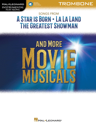 Book cover for Songs from A Star Is Born, La La Land, The Greatest Showman, and More Movie Musicals