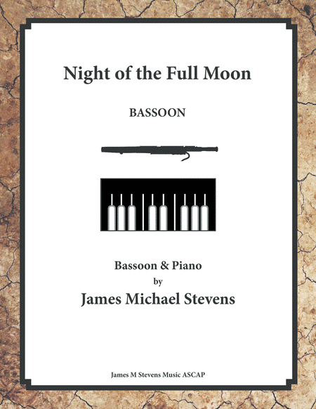 Night of the Full Moon - Bassoon & Piano image number null