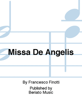 Missa De Angelis