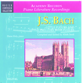 Book cover for Bach Little Fugues & Little Preludes & Fugues (CD)