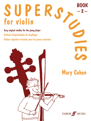 Book cover for Superstudies for Violin, Book 2
