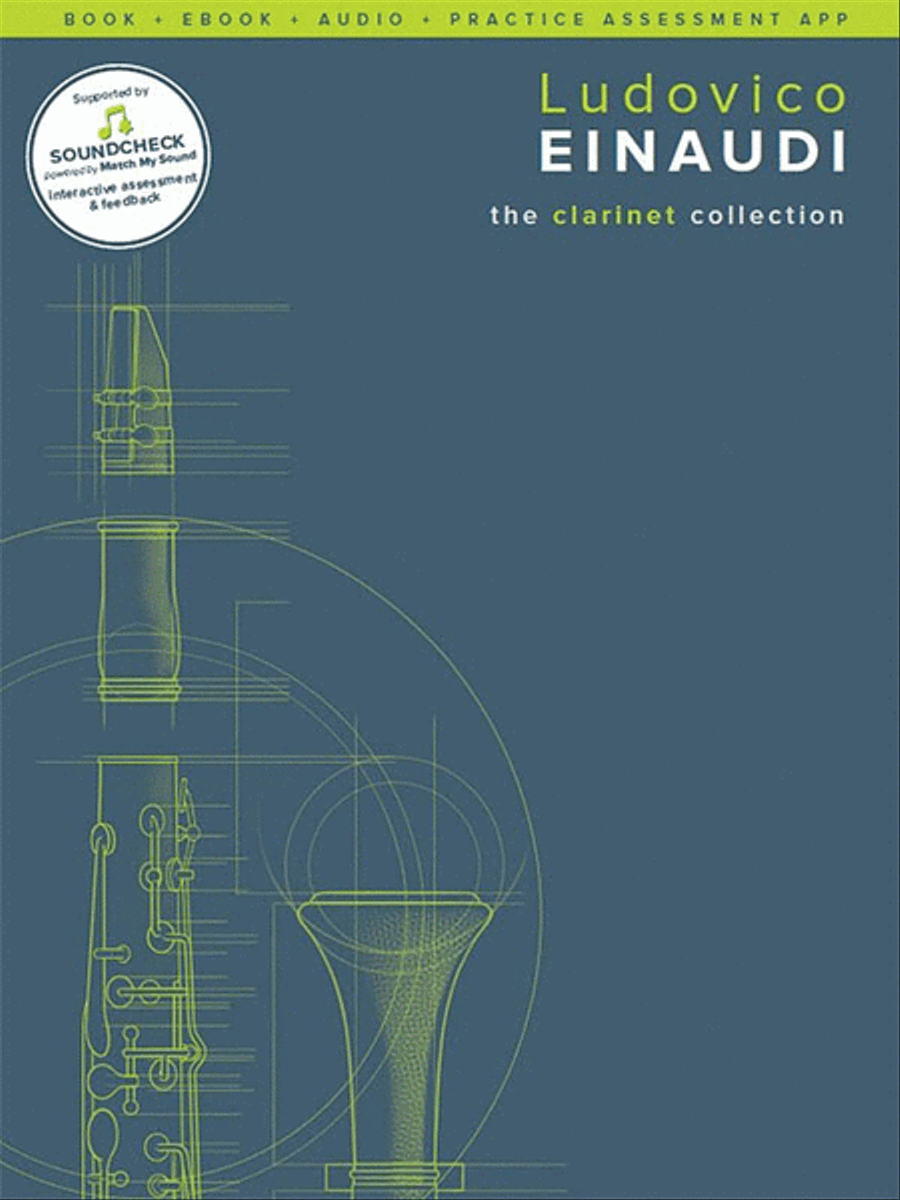Ludovico Einaudi – The Clarinet Collection Clarinet Solo scores gallery preview page 1