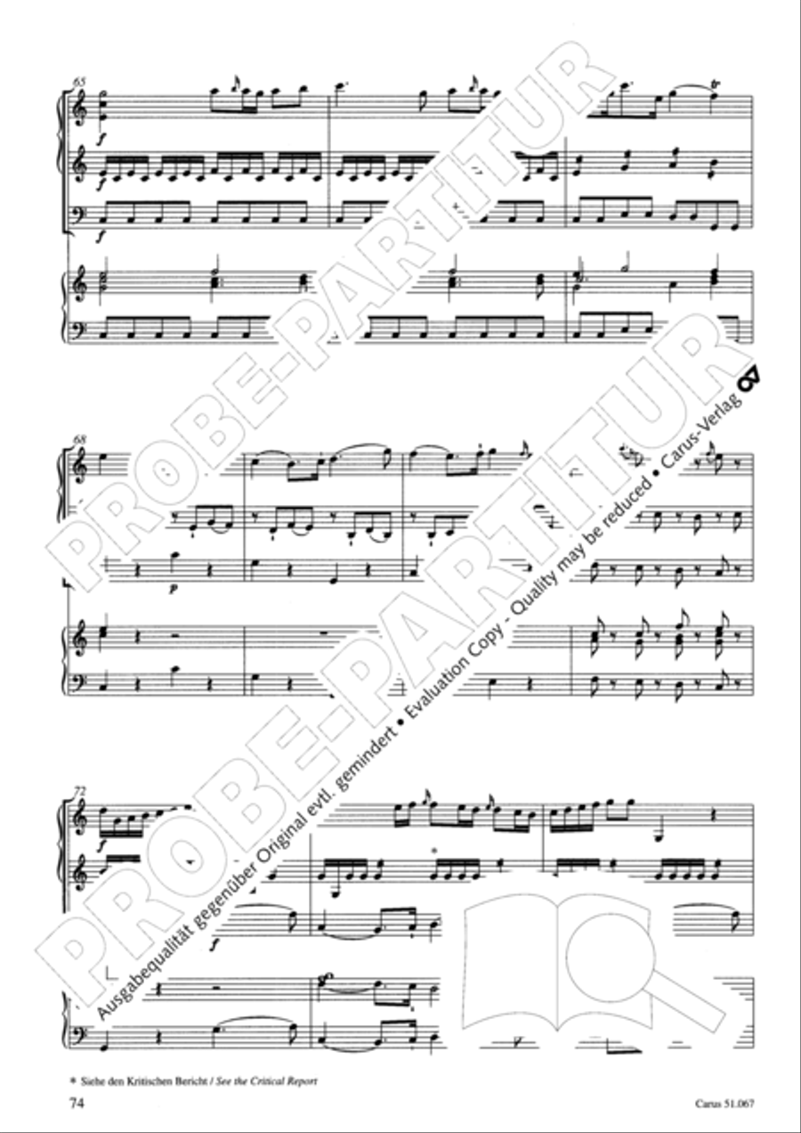 Church Sonatas Church Sonatas Collection / Songbook scores gallery preview page 75