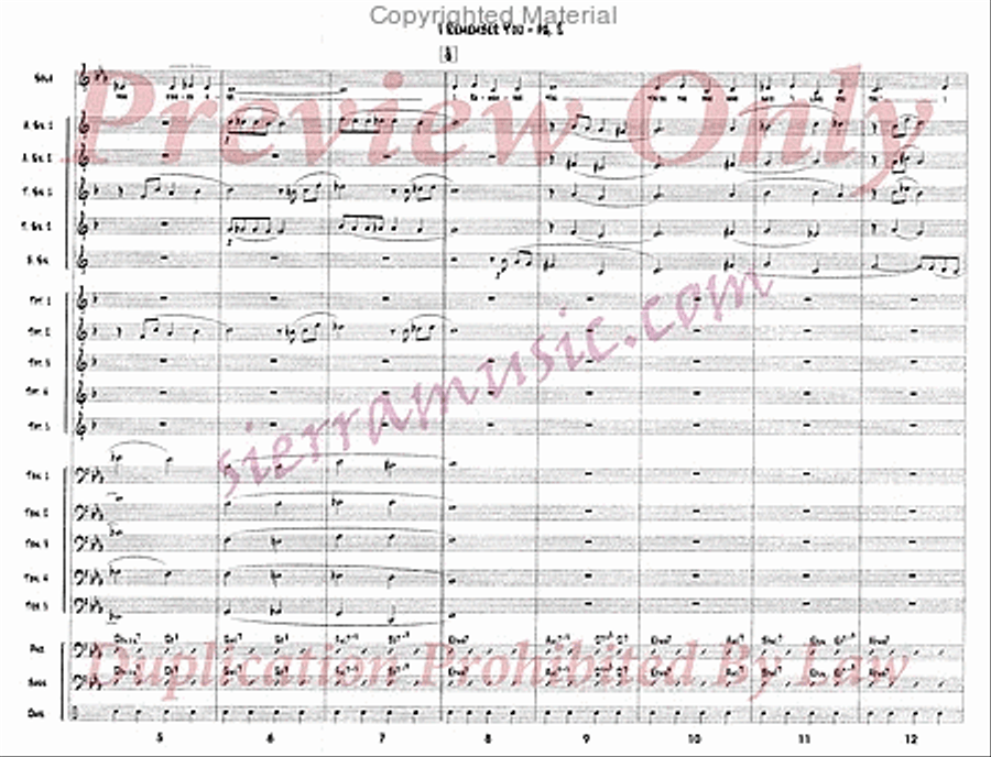 I Remember You I Remember You Jazz Ensemble scores gallery preview page 3