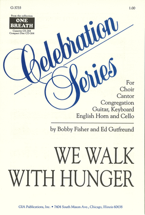 Book cover for We Walk with Hunger