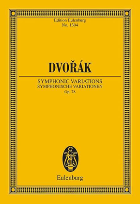 Book cover for Symphonic Variations, Op. 78