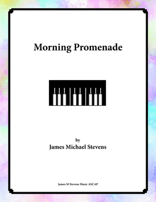 Book cover for Morning Promenade - Piano Solo