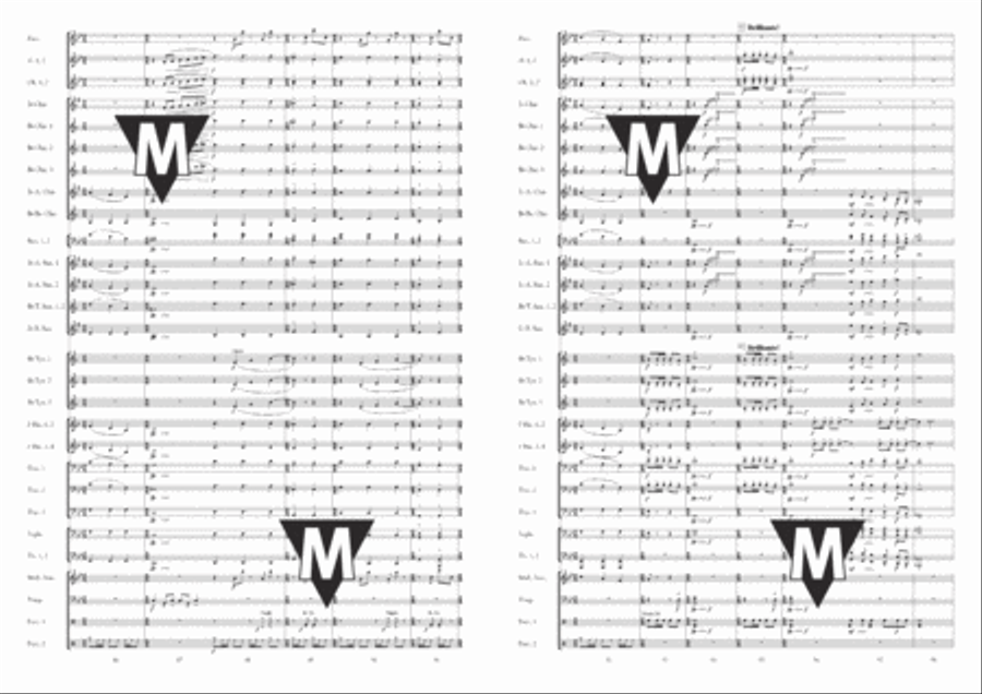 Green Hills Fantasy Concert Band scores gallery preview page 11