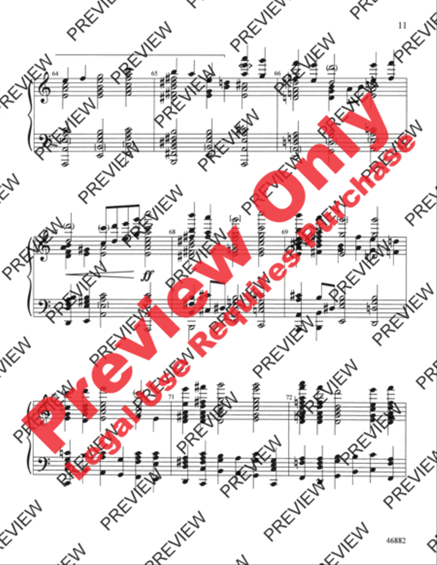 All Praise and Glory All Praise and Glory Handbell Choir scores gallery preview page 11