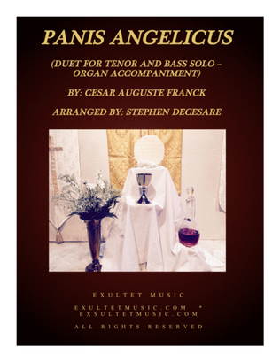 Book cover for Panis Angelicus (Duet for Tenor and Bass Solo - Organ Accompaniment)