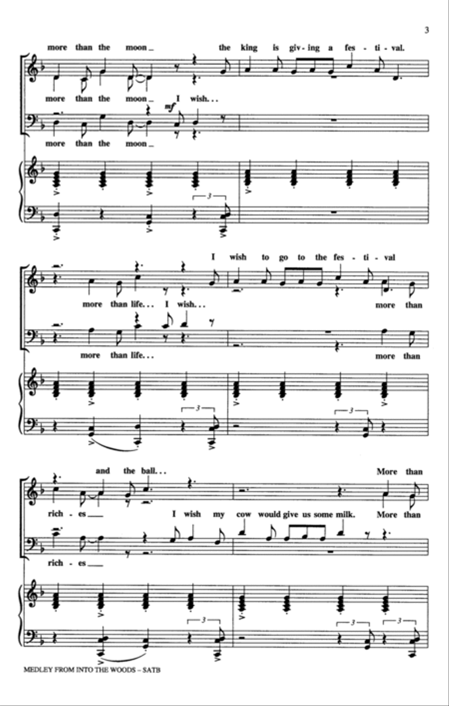 Into The Woods (Medley)
