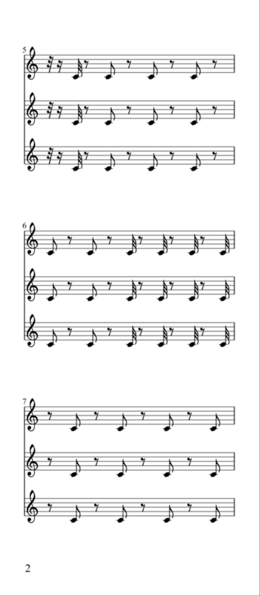 Morse Charang : 003169 Small Ensemble scores gallery preview page 6
