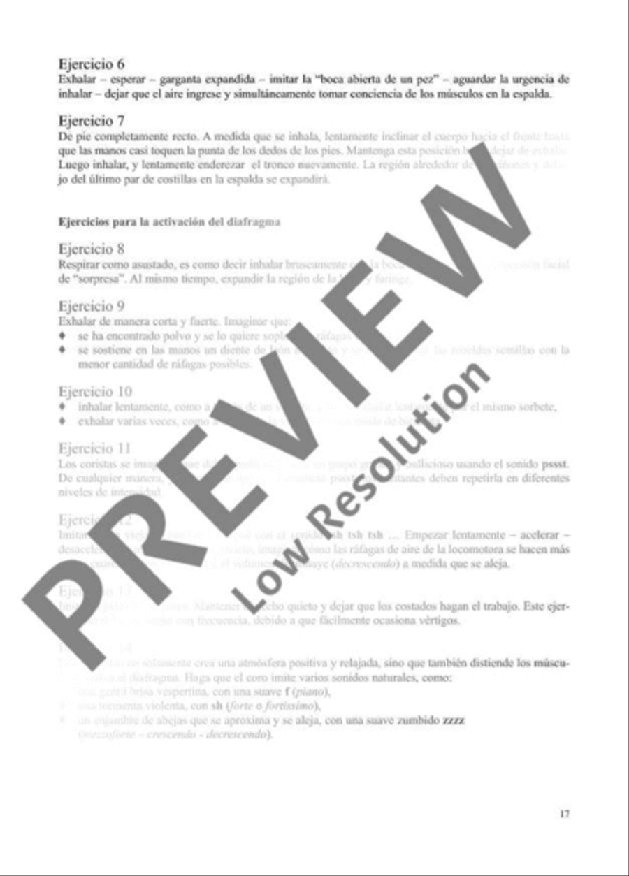 Vocal warm-ups Voice scores gallery preview page 16