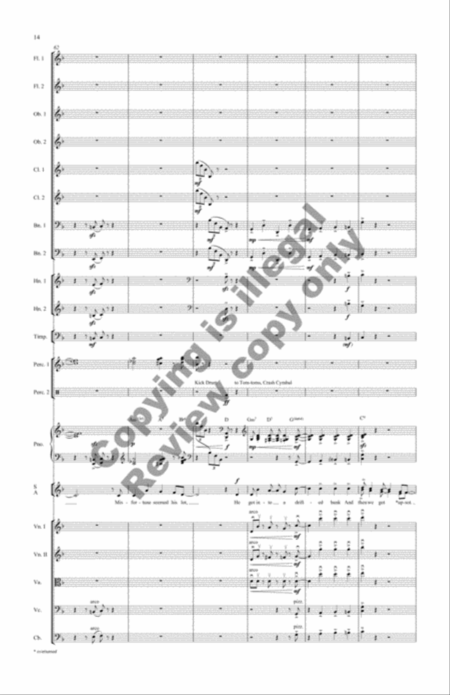 Jingle Bell Swing! (Additional Full Score) Choir scores gallery preview page 10