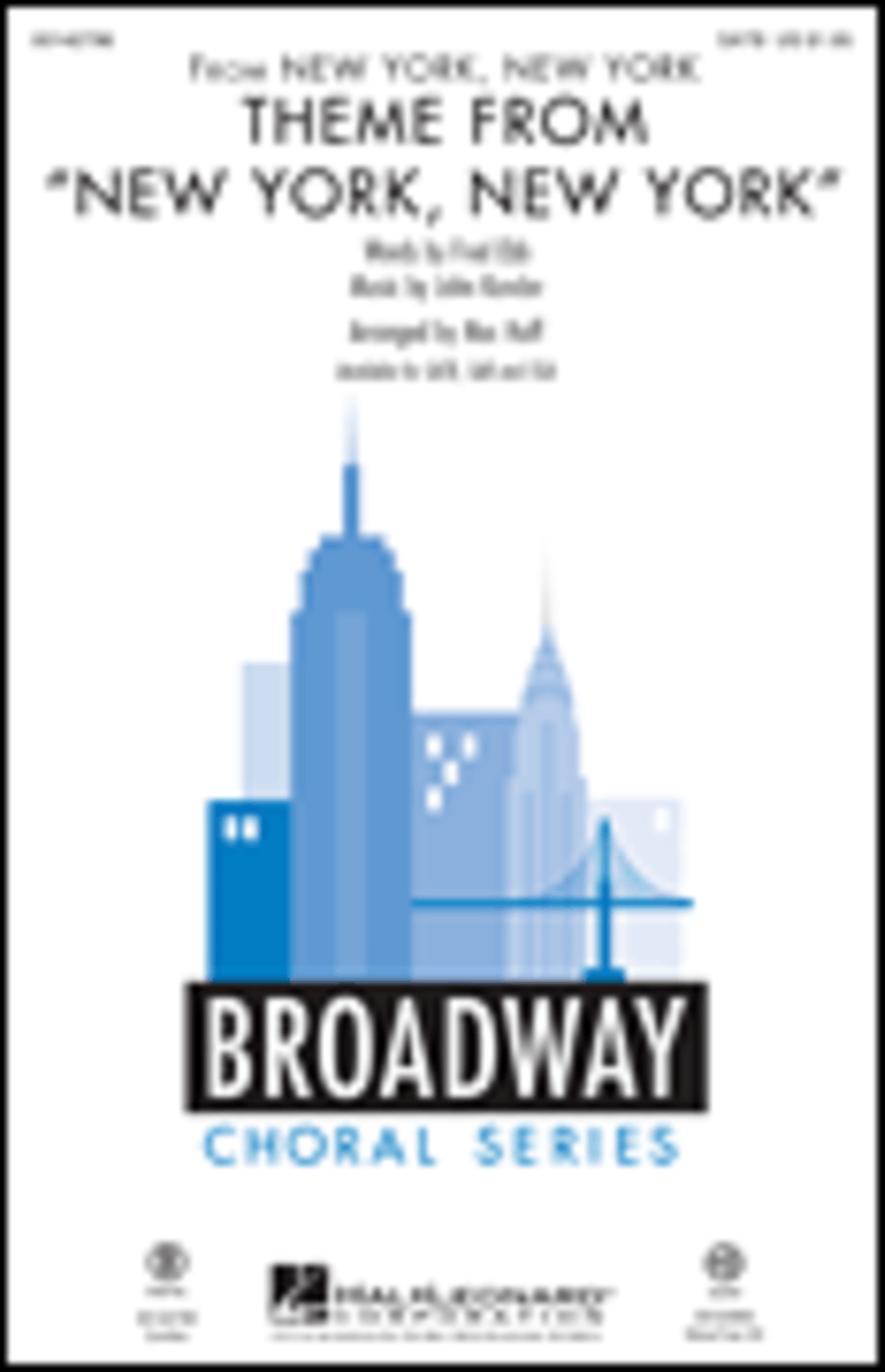 Theme from “New York, New York” Vocal Jazz Ensemble scores gallery preview page 1
